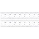 Starrett RULE, 24", 16R GRAD, HEAVY SPRING TEMPERED