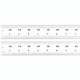 Starrett RULE, 96", 16R GRAD, HEAVY SPRING TEMPERED