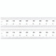 Starrett RULE, 96", 16R GRAD, HEAVY SPRING TEMPERED
