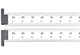Starrett CH404R-36 HOOK RULE, 36", 4R GRAD, HEAVY SPRING TEMPERED