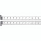 Starrett STEEL RULE, REVERSIBLE HOOK, SPRING-TEMPERED, 24", 4R GRADS