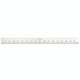 Starrett STRAIGHT EDGE, 18", WITH BEVEL & 32nd GRADS