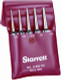 Starrett NAIL SET, SET 0F 5, SQUARE HEAD, IN CASE