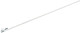 Starrett DETACHABLE DEPTH ROD FOR 12" DIAL CALIPERP T26091