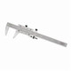 Starrett VERNIER CALIPER 0-6", WITH STANDARD LETTER OF CERTIFICATION, .001" GRAD 123Z-6 W/SLC