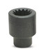 Wright Tool 5842  #5 Spline Drive 6 Point Standard Impact Socket - 1-5/16"