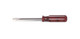 Wright Tool 9122  Slotted Screwdriver Large Ergonomic Handle Round Shank 1-1/2" Blade Length - 1/4"