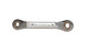 Wright Tool 9438  Offset Reverse Ratcheting Box Wrench 12 Point Metric - 19mm x 21mm