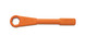 Wright Tool 18H82  Striking Face Box Wrench 6 Point Straight Handle Heavy Duty Safety Orange - 2-9/16"
