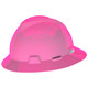 MSA Hat,V-gd,Staz-on,Hot Pink PMS 232C  10156374