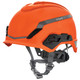 MSA HELMET,V-GARD H1,NOVENT,FT3PIV,ORANGE  10194797