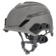 MSA HELMET,V-GARD H1,NOVENT,FT3PIV,GRAY  10204347