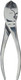 Aven 10356 Diagonal Cutter High Leverage Stainless Steel, 7"