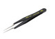 Aven 18023ARS MM-SA Style Artis Tweezer, Black with Yellow Print