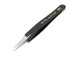 Aven 18032ARS Style 00-SA Artis Tweezer, Black with Yellow Print