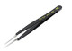 Aven 18040ARS SS-SA Style Artis Tweezer, Black with Yellow Print