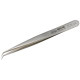 Aven 18078ACU Pattern 3CB Angled Ultra Fine Precision Tweezer, Stainless Stee...