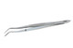 Aven 18403 Offset Curved Serrated Forcep with Alignment Pin, Stainless Steel,...