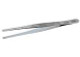 Aven 18489 Smooth General Purpose Tweezer, Stainless Steel, 4-3/4" Length