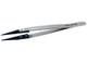 Aven 18767 Pattern 2CF Straight Tweezer, Carbofib, 5" Length