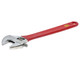 Aven 21190-12G Adjustable Stainless Steel Wrench with PVC Grips, 12"