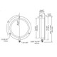 Winters 300 SERIES 10" 30"/30 PSI/KPA 1/4" BTTM  P3S6402