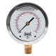 Winters QUALITY FILLED 4"x1/2"NPT BTM 0/100 PSI/KPA  PFQ1245
