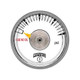 Winters SPIRAL TUBE1" DIAL 1/8" NPT BCK CONNECT 0-2000 PSI  PSP102000