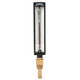 Winters 5" THERMOMETER LEAD FREE WELL 50/400 F&C 1/2" NPT  TAS133LF