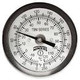 Winters 5" DIAL  36" STEM BACK  THERMOMETER  TBM50360