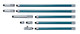 Mitutoyo 137-213 Tubular Inside Micrometers 2-20" Extension Rods