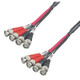 Hioki L2004 BNC Connection Cable, 2.99 ft. for the SW1001 and SW1002 Switch Mainframes