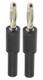 AEMC Adapter - 4mm Non-insulated for Safety Leads; 1017.45