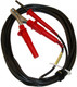 AEMC Lead - One Shielded Safety Lead (red) 25 ft w/Hippo Clips (15kV) for use with Megohmmeter Models 6550 & 6555; 2151.20