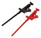 AEMC Set of 2, color-coded (red/black) screw-on grip probes rated 600V CAT IV; 2152.18