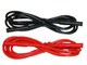 AEMC Lead - Set of 2, Color-coded (red/black) 5 ft Safety Leads (1000V CAT IV) Replacement for 2140.57; 2152.24