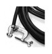 Megger 242144-16 Single Test Lead; 100 A; C-Clamp; 16 ft.