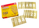 C.H. Hanson 10146 1/2''Brass Letters & Number Set 92 pc