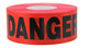 C.H. Hanson 300' roll red DANGER 2 Mil 3" Wide