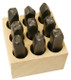 C.H. Hanson 21521 3/4" Heavy Duty Number Set
