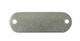 C.H. Hanson Rec Tag-Stainless Steel,Rnd End,3/4"x3-1/8" 100pk