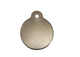 C.H. Hanson Round Tag-w/ Ear,Stainless Steel,1" Dia, 100pk