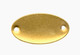C.H. Hanson 41742 Oval Tag-Brass,1"x1-7/8", 100pk