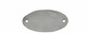 C.H. Hanson 43121 Oval Tag-316 Stainless Steel,1-5/32"x2-1/16", 10pk