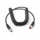 Mountz 14-3000045 Coiled Cord 6 Pin - Length 16ft. (for EF, LF, BF, NF, HF & K-Series)