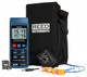 REED Instruments R2450SD-KIT3 DATA LOGGING THERMOMETER WITH SD CARD, POWER ADAPTER AND 4 BEADED WIRE PROBES
