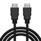 Triplett HDMI-SS-100BK HDMI Cable,Std Speed,Black,100ft,24AWG