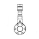 WINTER D81SIR0.5SSBSF2N D81 THREADED SENSOR, 0.5", SS, BUNA-N, SS PLATES, FILLED, SS WINCONNECT, 1/2" NPT