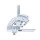 Insize 2374-320D Protractor, 0-320?, Graduation 2', With Positioning Block