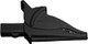Aemc 5000.71 Clip - black screw-on safety alligator {Rated 1000V CAT IV, 15A}